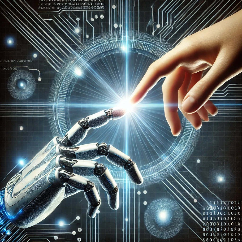 Human and AI collaboration